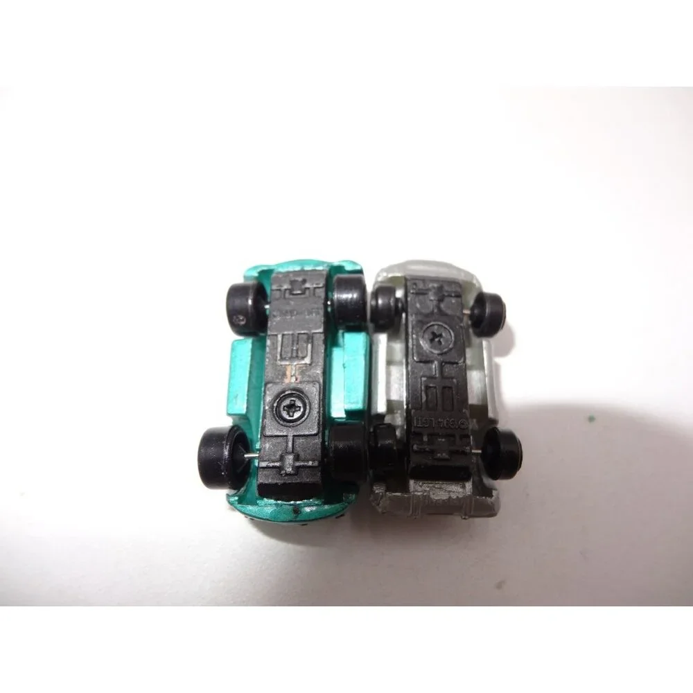Micro Machines Ultrasmall Insiders Mini BLUE GREEN PORSCHE 356 Galoob Porsche 35